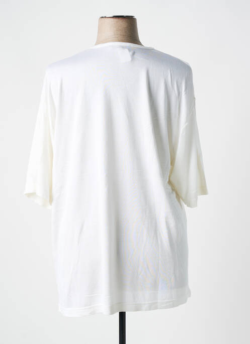 Tricou alb L'AUTRE MAILLE femeie