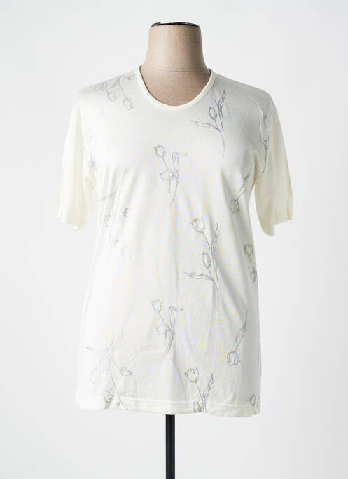 Tricou bej ALOHA femeie