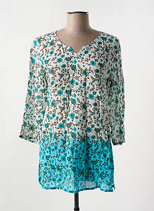 Tunică mâneci lungi albastru JAC JAC femeie