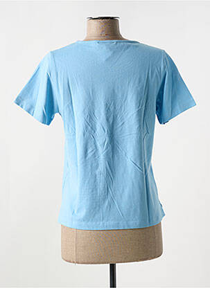 Tricou elasticitate mâneci scurte albastru LES MARINS DE JAC JAC femeie