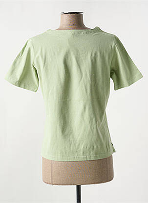 Tricou elasticitate mâneci scurte verde JAC JAC femme