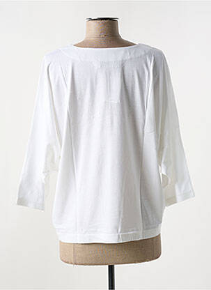 Tricou mâneci 3/4 mâneci 3/4 alb ALOHA femeie