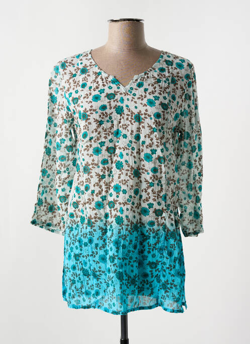 Tunică mâneci lungi albastru JAC JAC femeie