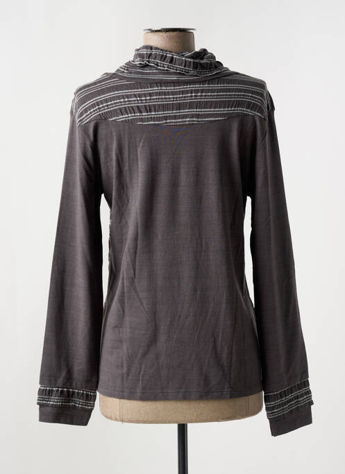 Tricou elasticitate mâneci lungi gri JAC JAC femme