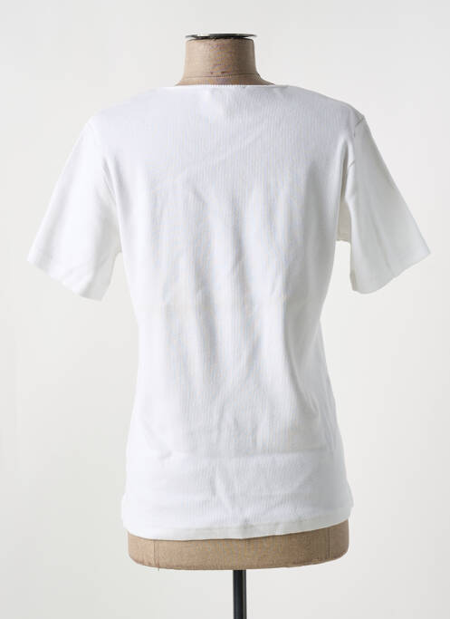 Tricou elasticitate mâneci scurte bej JAC JAC femme