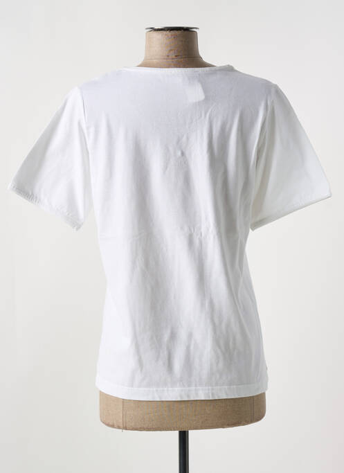 Tricou alb LES MARINS DE JAC JAC femeie