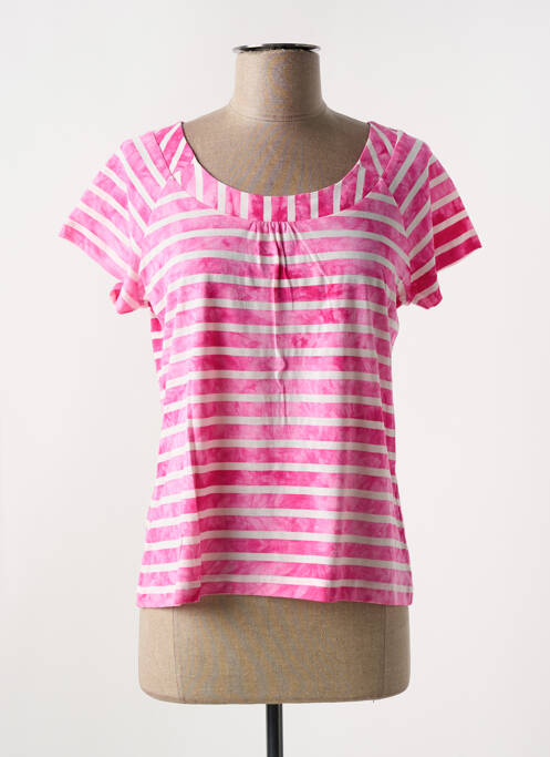 Tricou roz LES MARINS DE JAC JAC femeie