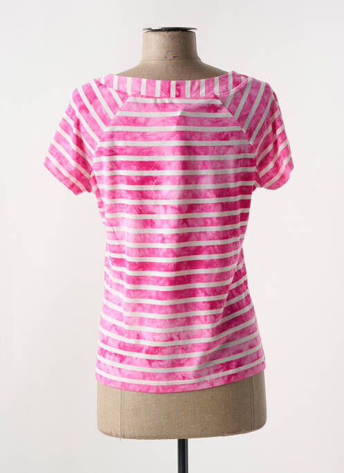 Tricou roz LES MARINS DE JAC JAC femeie