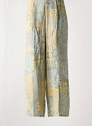 Pantalon drept talie elastică albastru JAC JAC femeie