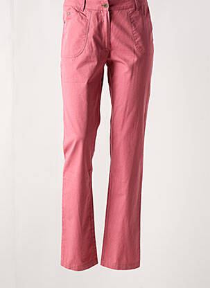 Pantalon slim buzunare roz AGATHE & LOUISE femeie