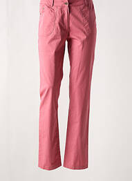 Pantalon slim buzunare roz AGATHE & LOUISE femeie