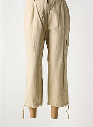 Pantalon trei sferturi bej JAC JAC femeie