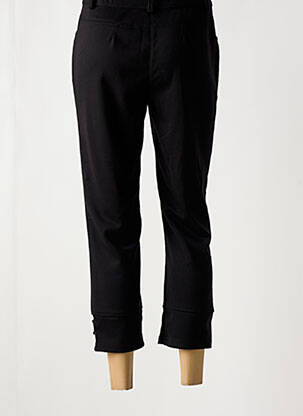 Pantalon 7/8 închidere cu fermoar sub clapetă cu nasturi negru JAC JAC femeie