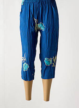 Pantalon trei sferturi albastru GARUDA GARUZO femeie