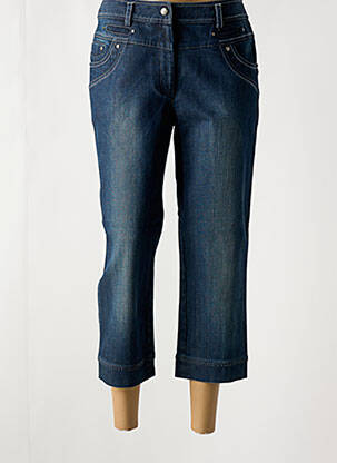 Pantalon trei sferturi albastru JAC JAC femeie