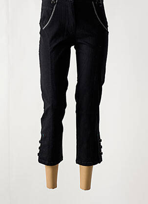 Pantalon trei sferturi negru JAC JAC femeie