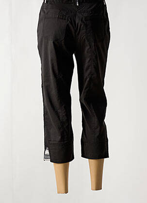 Pantalon trei sferturi buzunare negru JAC JAC femeie