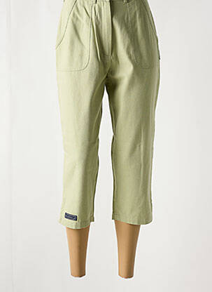 Pantalon trei sferturi verde JAC JAC femeie