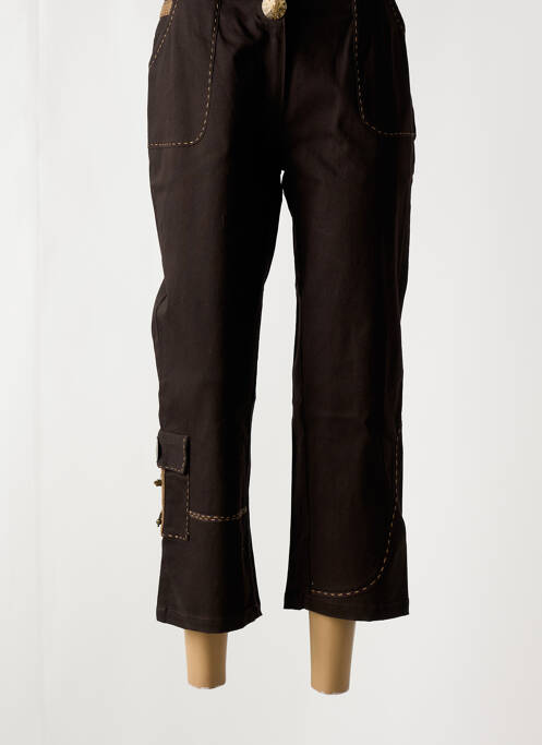 Pantalon trei sferturi maro JAC JAC femeie