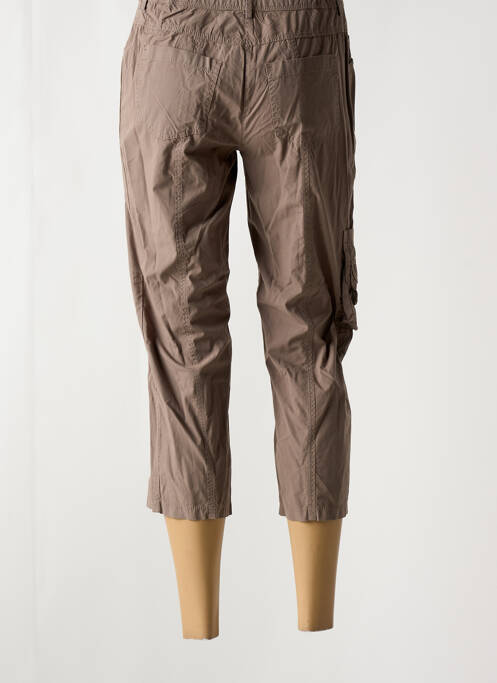 Pantalon trei sferturi maro JAC JAC femeie