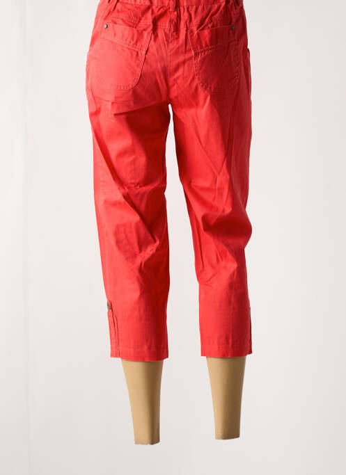 Pantalon trei sferturi roșu JAC JAC femeie