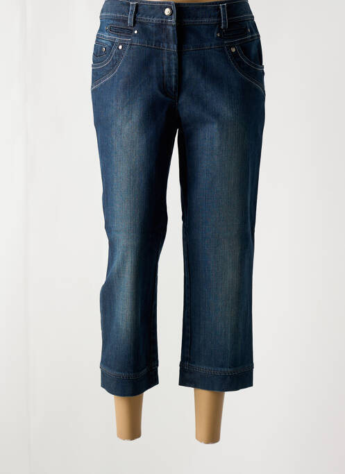 Pantalon trei sferturi albastru JAC JAC femeie