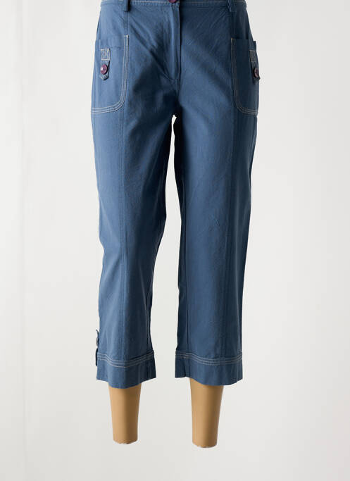 Pantalon trei sferturi albastru JAC JAC femeie