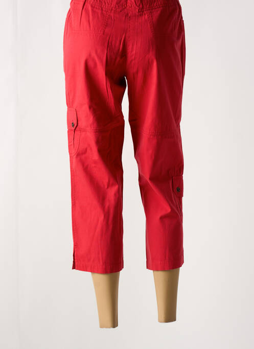 Pantalon trei sferturi roșu JAC JAC femeie