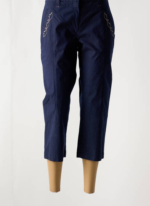 Pantalon trei sferturi albastru JAC JAC femeie