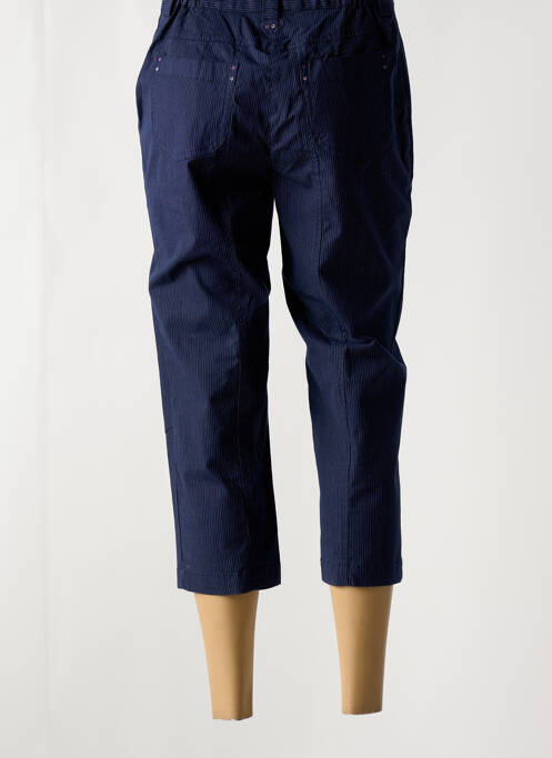 Pantalon trei sferturi albastru JAC JAC femeie