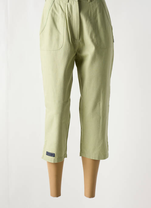 Pantalon trei sferturi verde JAC JAC femeie