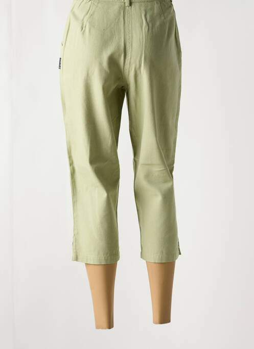 Pantalon trei sferturi verde JAC JAC femeie