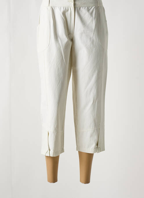 Pantalon trei sferturi alb JAC JAC femeie