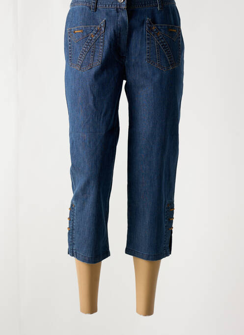 Pantalon trei sferturi albastru JAC JAC femeie