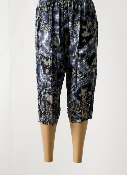 Pantalon trei sferturi negru GARUDA GARUZO femeie