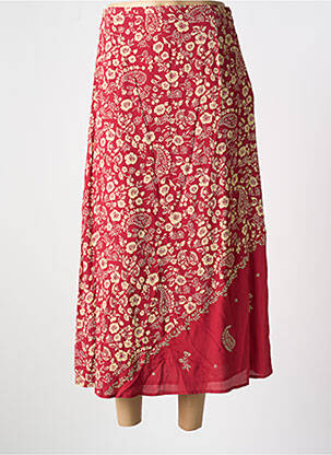 Fustă lungă roșu JAC JAC femeie