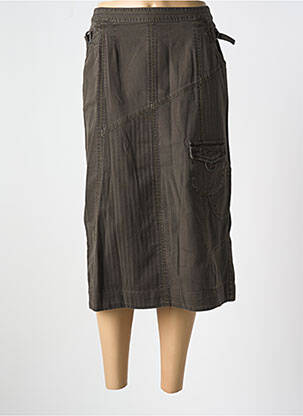 Fustă midi verde JAC JAC femeie