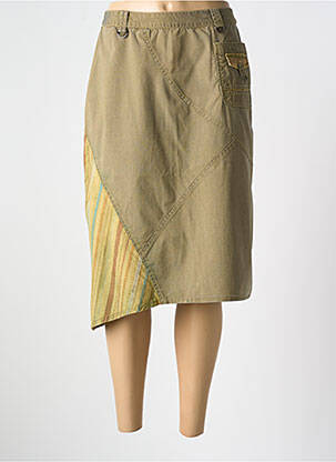 Fustă midi verde JAC JAC femeie