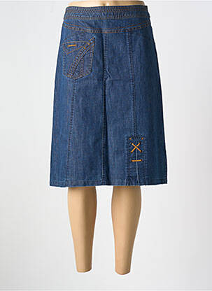 Fustă midi albastru JAC JAC femeie