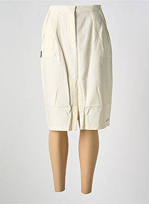 Fustă midi bej LES MARINS DE JAC JAC femeie