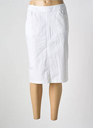 Fustă midi alb AGATHE & LOUISE femeie