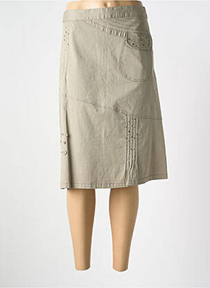 Fustă midi verde JAC JAC femeie