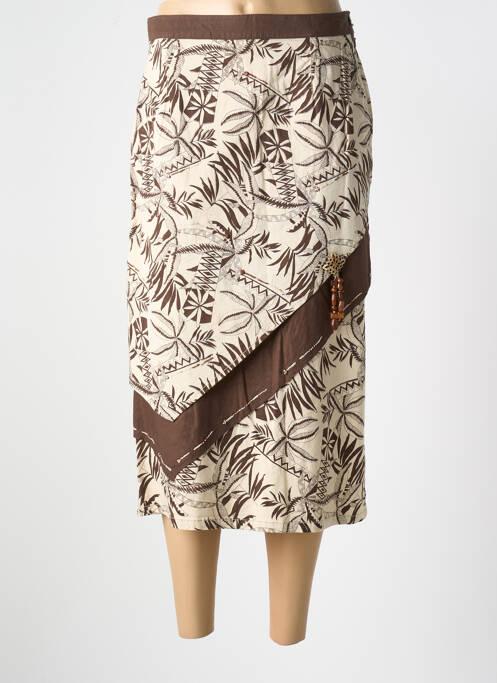 Fustă midi maro JAC JAC femeie