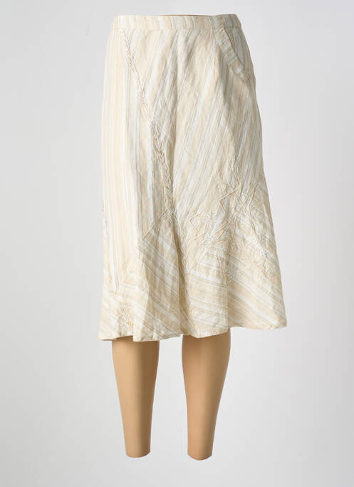 Fustă midi bej JAC JAC femeie