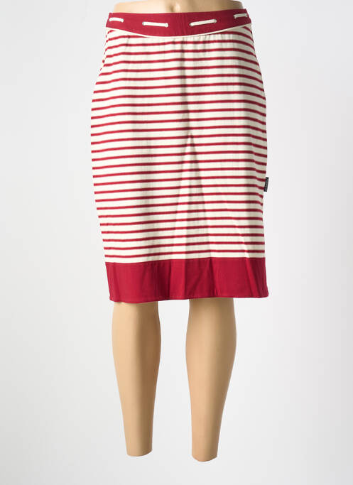 Fustă midi roșu LES MARINS DE JAC JAC femeie