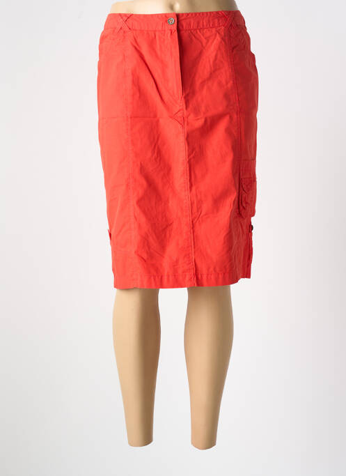 Fustă midi roșu JAC JAC femeie