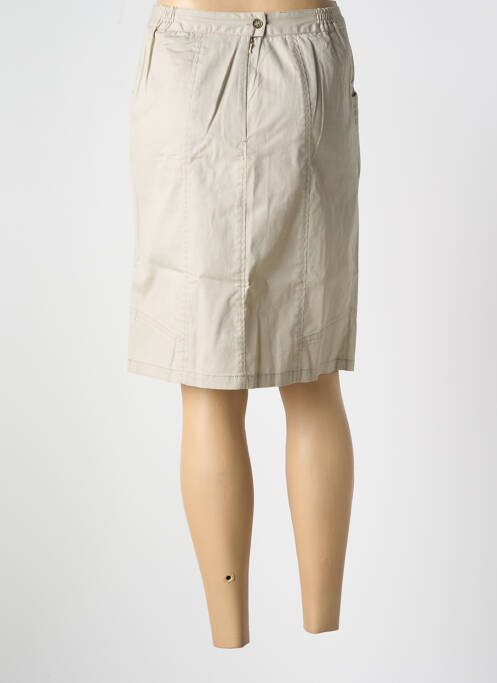 Fustă midi bej EVER EASY BY JAC JAC femeie