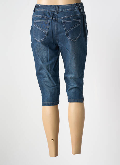 Pantalon trei sferturi albastru LES MARINS DE JAC JAC femeie