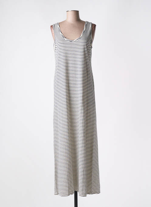 Rochie lungă albastru POU NOU femeie