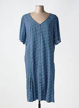 Rochie midi albastru CREAM femeie